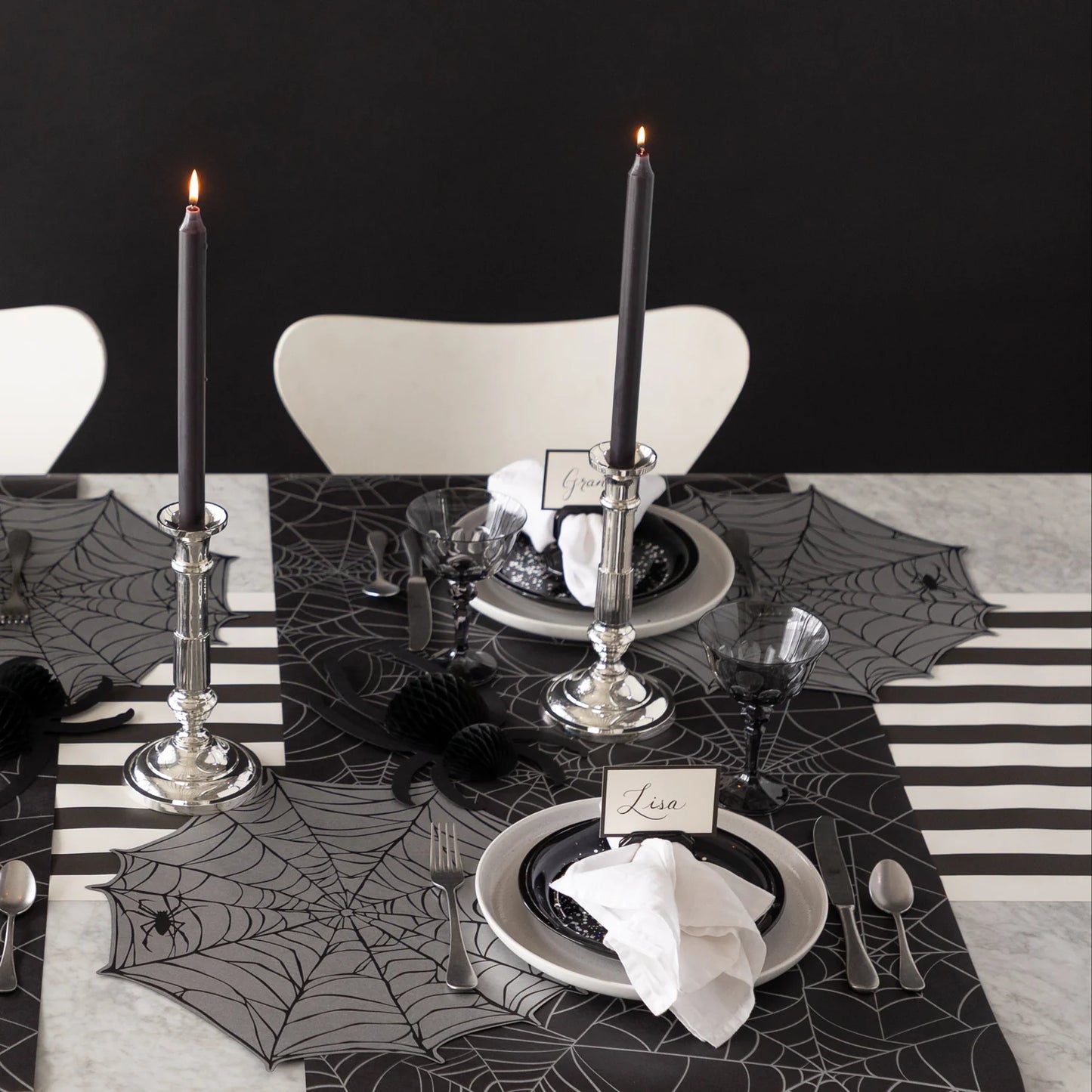 Diecut Spiderweb Placemats