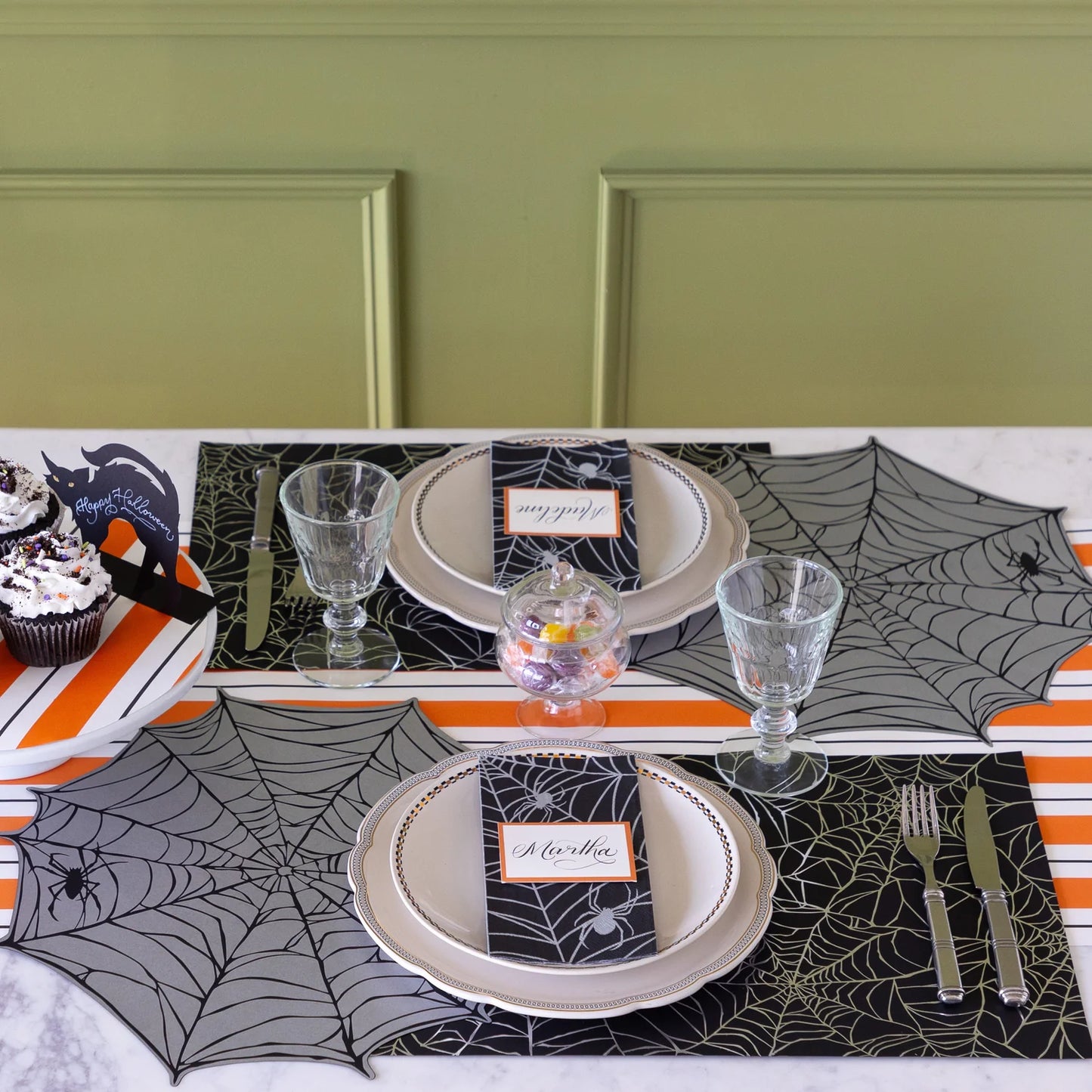 Diecut Spiderweb Placemats