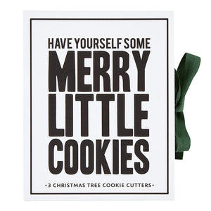 Cookie Cutter Set Book Box - Merry Little Cookies