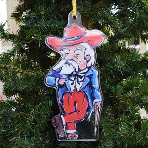 Rebel Acrylic Mascot Ornament