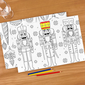 Christmas Coloring Placemats