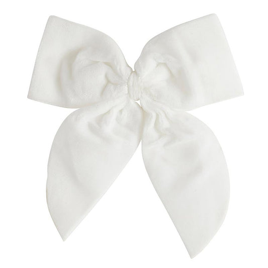 Wine Bottle Bow - White