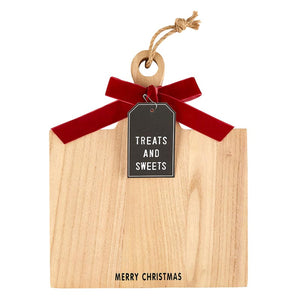 Merry Christmas Wood Board