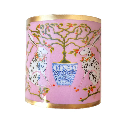 Bunnies Enameled Napkin Ring