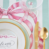 Pink Bow Diecut Placemats