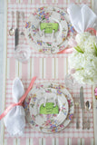 Pink Painted Check Placemats