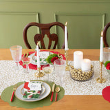 Green Diecut French Frame Placemats