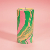 Colorful Pillar Candle