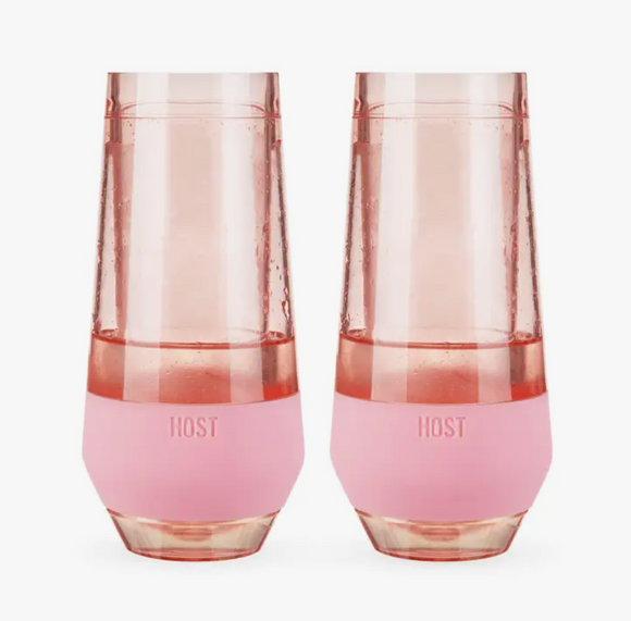 Champagne Freeze Glasses - Blush