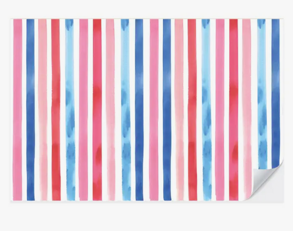 Americana Stripe Placemat Pad