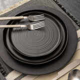 Sedona Dinner Plate - Matte Black