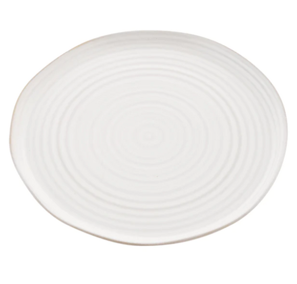 Sedona Salad Plate - White