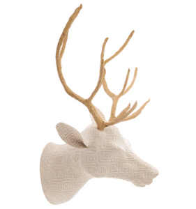 Cotton Mache Deer Head - Large