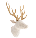 Cotton Mache Deer Head - Small