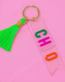 Tassel Sorority Key Fob