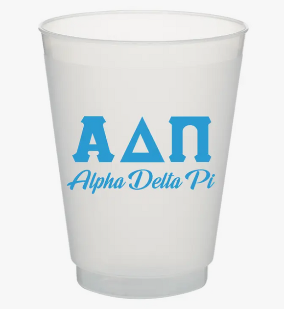 Alpha Delta Pi Shatterproof Cups