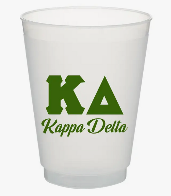 Kappa Delta Shatterproof Cups