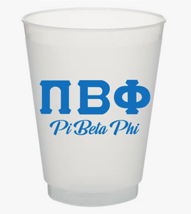 Pi Beta Phi Shatterproof Cups