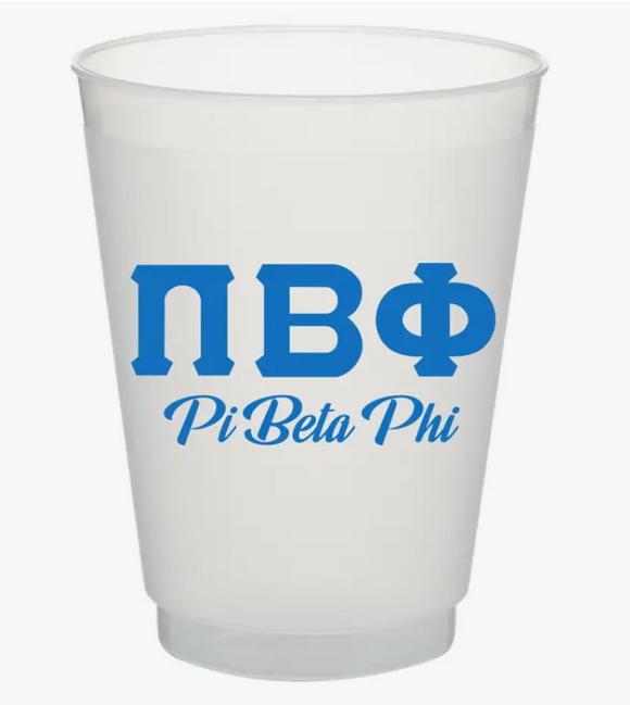 Pi Beta Phi Shatterproof Cups