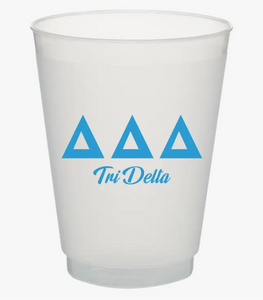 Tri Delta Shatterproof Cups