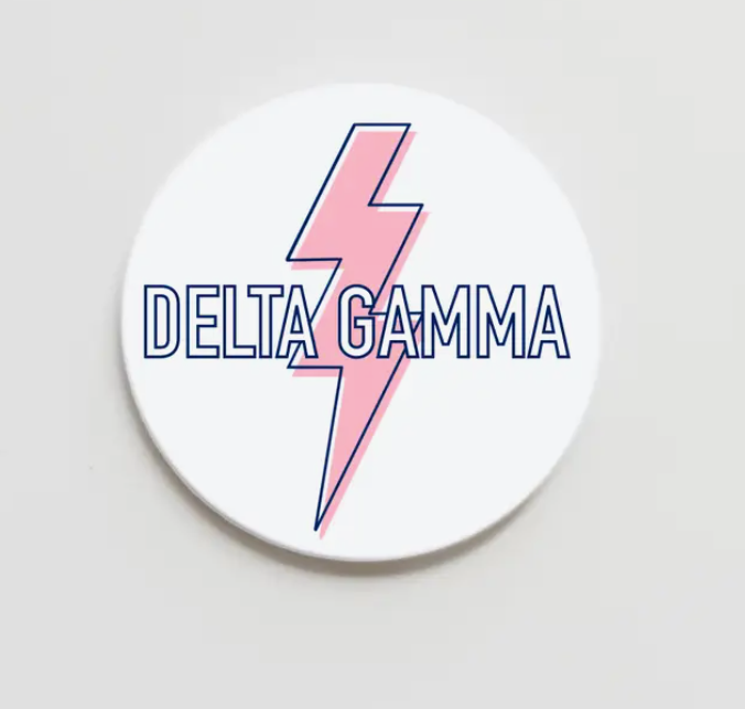 Lightning Greek Button