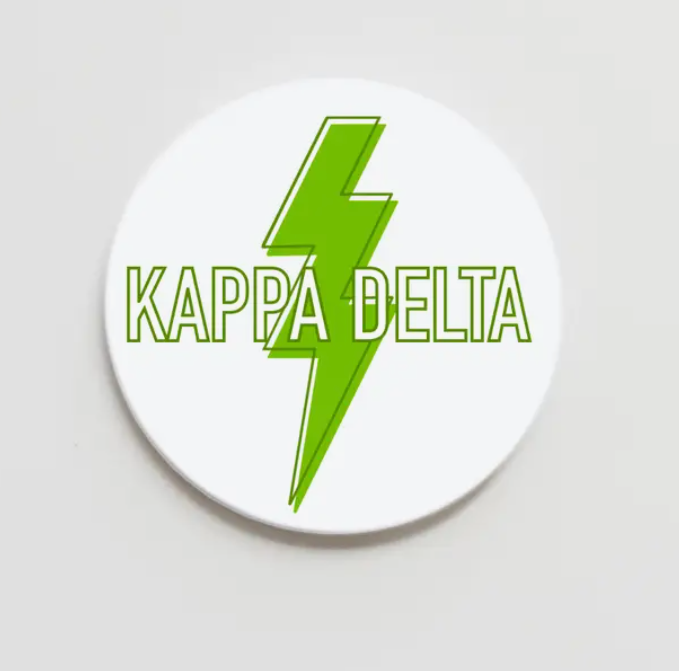 Lightning Greek Button