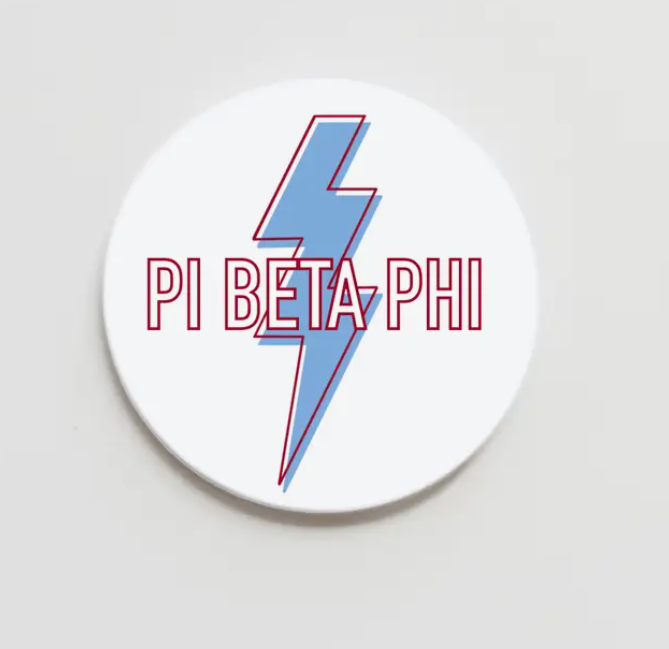 Lightning Greek Button