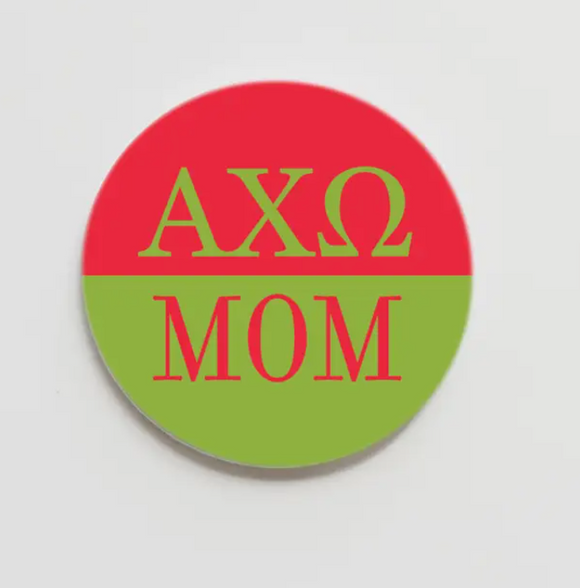 Alpha Chi Omega Parent Button