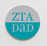 Zeta Tau Alpha Parent Button