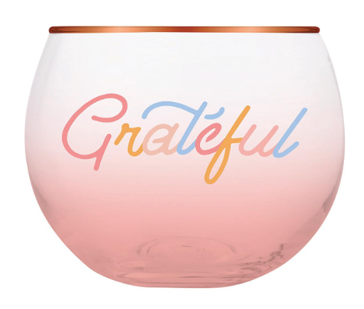 Grateful Roly Poly Glass