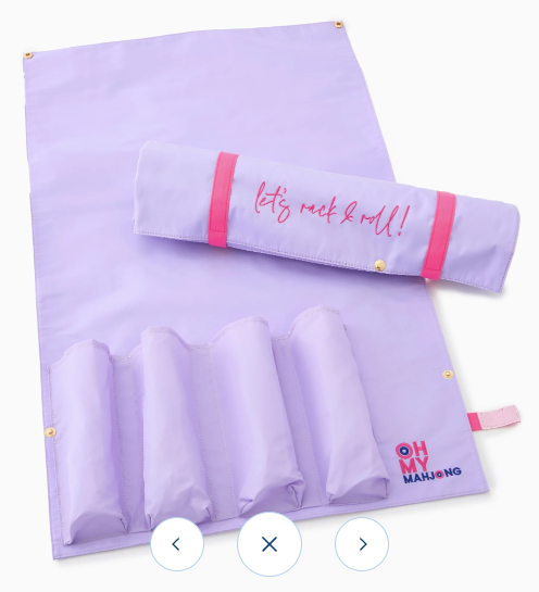 Lilac Let's Rack & Roll Bag