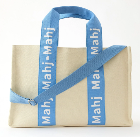 Light Blue Mahj It All Bag
