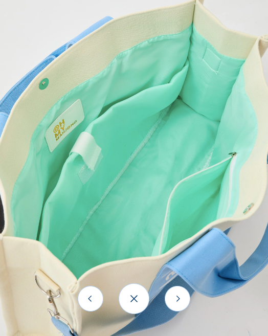 Light Blue Mahj It All Bag