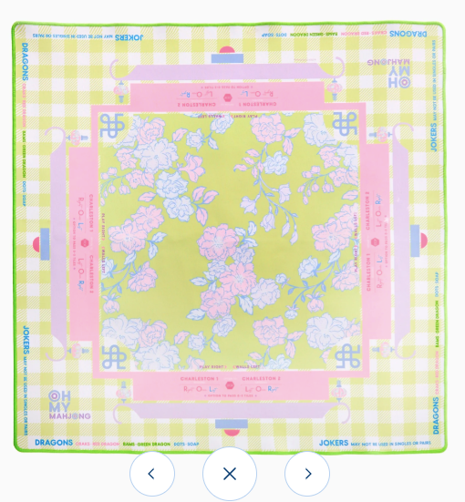 Garden Party Mahjong Mat