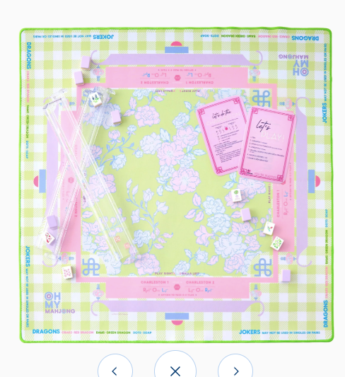 Garden Party Mahjong Mat