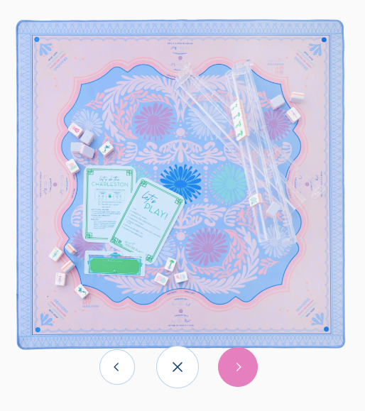 Peri-twinkle Mahjong Mat