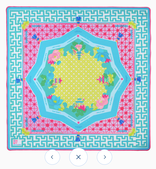 Zen Glow Mahjong Mat