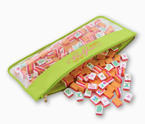 Yellow Mahjong Bag