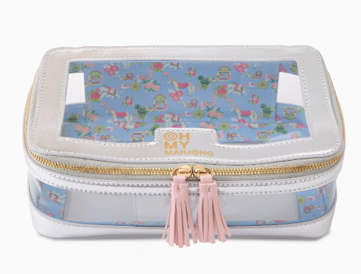 Silver Tile Storage Bag