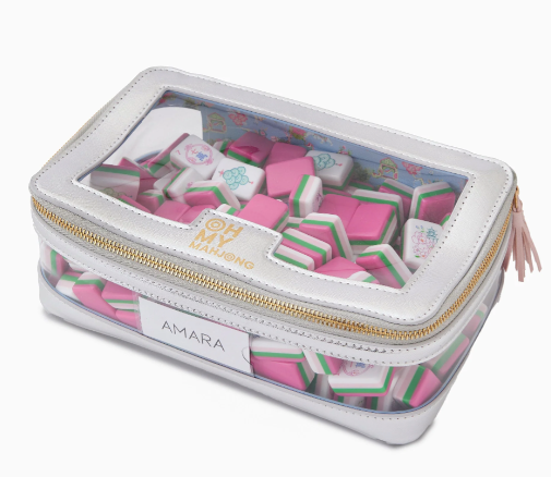 Silver Tile Storage Bag