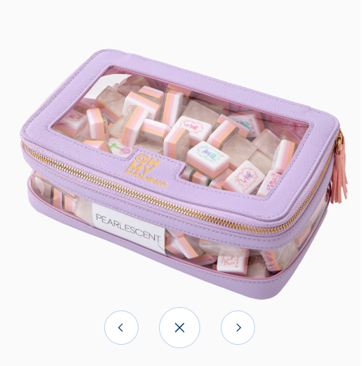 Lavender Tile Storage Bag