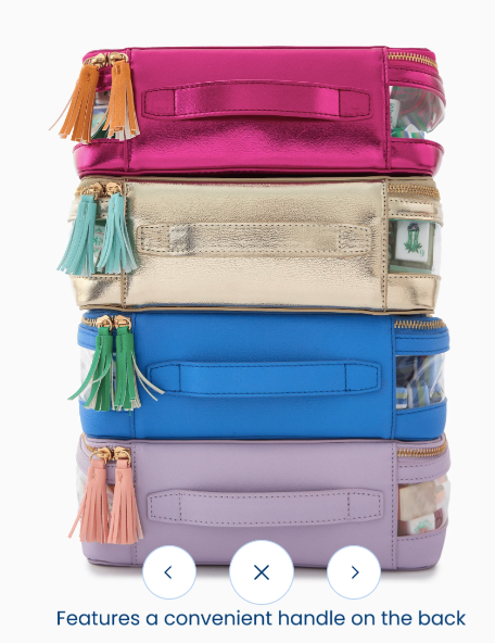 Lavender Tile Storage Bag