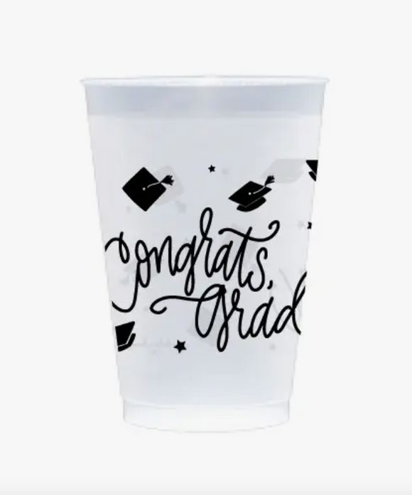 Congrats Grad Shatterproof Cups