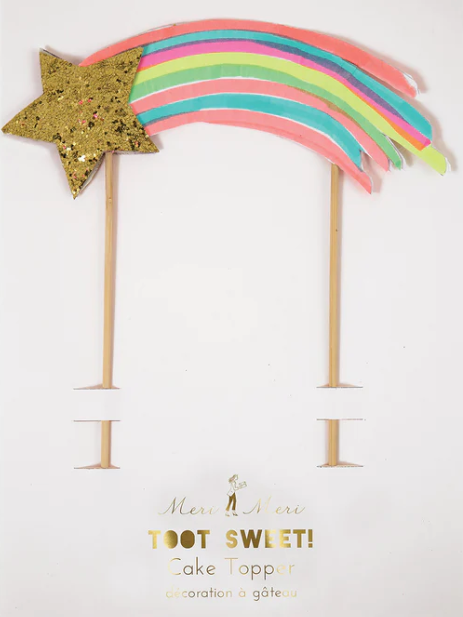 Shooting Star Cake Topper