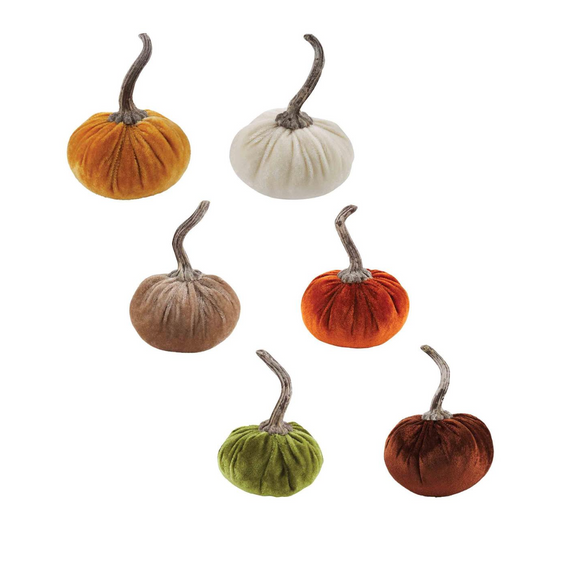 Velvet Mini Pumpkin