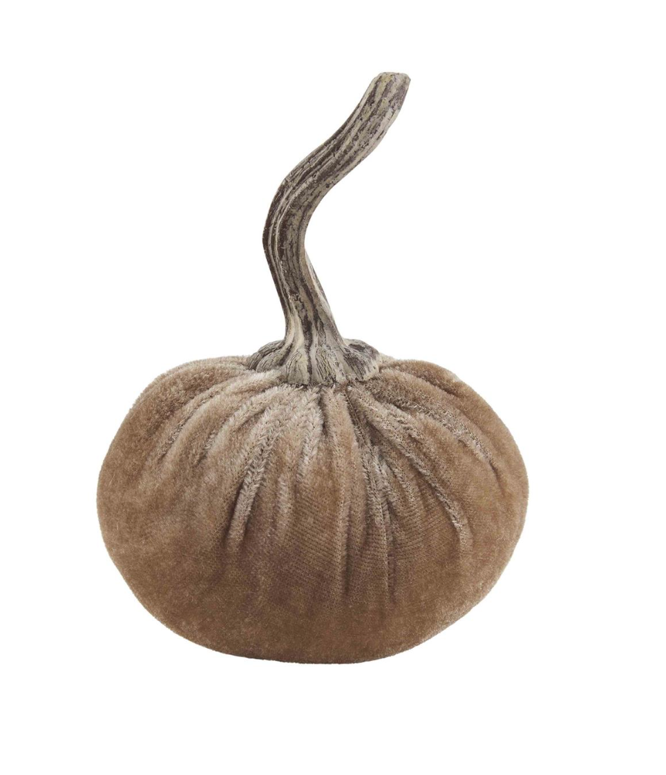 Velvet Mini Pumpkin