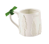 White Christmas Mug