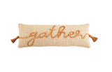 Gather Jute Long Pillow