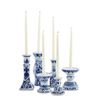 Blue & White Canton Collection Candleholder