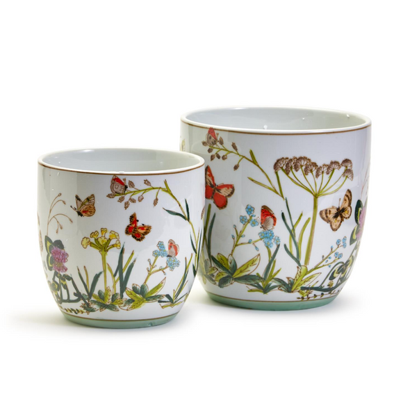 Butterfly Garden Cachepot/Planter